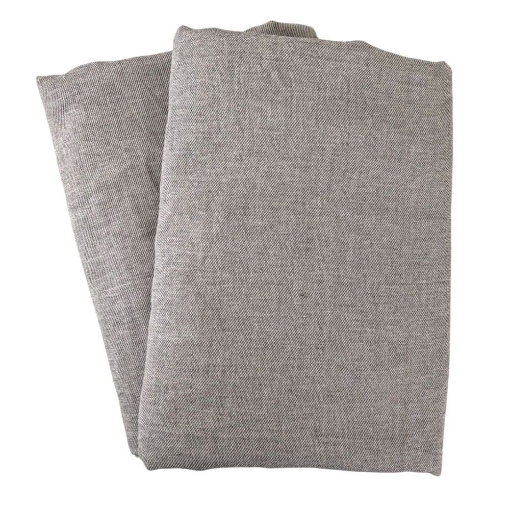 Retreeve Niko Recycled Cotton Polyester King Size Pillow Shams Heathered Gray